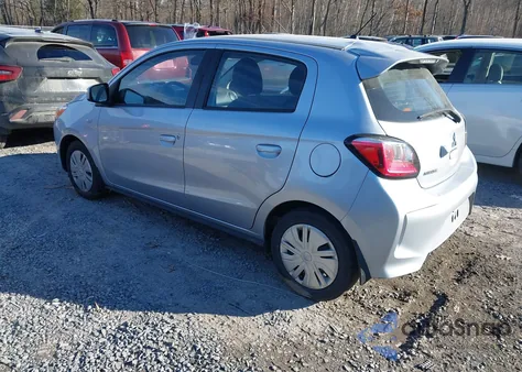 2023 Mitsubishi Mirage Es/Le z USA, uszkodzony, nr VIN ML32AUHJ9PH006243